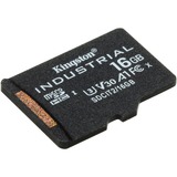 Kingston Industrial microSDHC 16Go, Carte mémoire Noir, Classe 10, UHS-I, U3, V30, A1