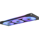 NZXT F420U Ultra RGB ventilateurs de boîtier Noir, 3 pièces, 420 x 140 x 25 mm, PWM