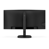 Philips 34B2U3600C  34" Moniteur UltraWide incurvé Noir, 1x DisplayPort, 1x HDMI, 1x USB-C, 4x USB-A, 1x RJ-45, 120 Hz