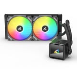 Sharkoon S50 ARGB, Watercooling Noir, PWM 4 broches