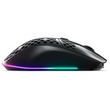 SteelSeries Aerox 3 Wireless Onyx 2022, Souris gaming Noir, 18.000 dpi, LED RGB