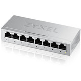 Zyxel 8-Port Unmanaged, Switch Argent, Non-géré, L2, Gigabit Ethernet (10/100/1000)