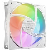 be quiet! Light Wings LX PWM 140mm Inversé ventilateurs de boîtier RGB  Blanc, 3 pièces, 140 x 140 x 25 mm