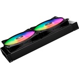be quiet! Light Wings LX PWM high-speed ventilateur de boîtier RGB  Noir, 140 x 140 x 25 mm, Ventilateur, 14 cm, 1800 tr/min, 127,9 m³/h, Noir