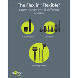 goobay Air Duster Advanced, Souffleur Noir