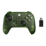 8BitDo 8BitDo Ultimate 3-mode Xbox Gamepad Jade, Manette de jeu Vert/transparent