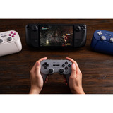 8BitDo Pro 3 Bluetooth Gamepad, Manette de jeu Gris/Noir, Switch 1 & 2, PC, Android, 2.4 GHz / Bluetooth / USB