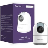 Aeotec Cam 360, Caméra de surveillance Blanc