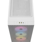 Corsair 3000D RGB AIRFLOW boîtier midi tower Blanc | 2x USB-A | RGB | Verre Trempé