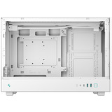 DeepCool CH260 boîtier mini tower Blanc | 2x USB-A | 1x USB-C | Verre Trempé