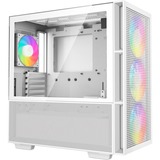 DeepCool CH560 boîtier midi tower Blanc | 1x USB-A | 1x USB-C | RGB | Verre Trempé