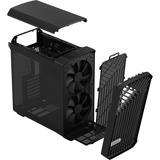 Fractal Design Torrent Compact boîtier midi tower Noir | 2x USB-A | 1x USB-C | Verre Trempé