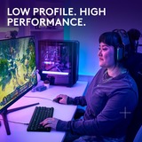 Logitech G515 TKL Low Profile RGB clavier gaming Noir, Layout US (QWERTY), GL Tactile, 80% (TKL), Double-shot PBT