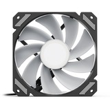 Sharkoon SHARK Mirror RGB PWM REVERSE, Ventilateur de boîtier Noir, 4 broches PWM