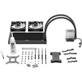 be quiet! Light Loop 240 mm ARGB, Watercooling Noir, 240 mm, noir, socket Intel et AMD, ARGB, Refroidisseur de liquide tout-en-un, 12 cm, 105,1 m³/h, Noir