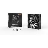 be quiet! Pure Wings 3 PWM 120mm high-speed, Ventilateur de boîtier Noir