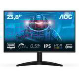 AOC Q24B36X 23.8" Moniteur gaming  Noir, 1x HDMI, 1x DisplayPort, 144 Hz