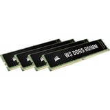 Corsair 128 Go DDR5-5600 ECC (4x 32 Go) Quad-Kit, Mémoire vive Noir, CMA128GX5M4B5600C40, WS, XMP 3.0