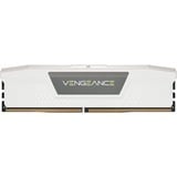 Corsair 64 Go DDR5-5200, Mémoire vive Blanc, CMK64GX5M2B5200C40W, VENGEANCE