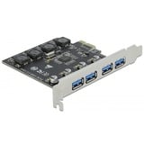 DeLOCK PCIe x1 > 4x USB-A 3.2 Gen 1 externe, Contrôleur USB 