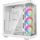 DeepCool CH780 boîtier midi tower Blanc | 4x USB-A | 1x USB-C | RGB | Verre Trempé