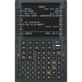 MOZA MB7F Flight Computer Display, Tableau de bord Noir