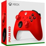 Microsoft Manette sans fil Xbox, Manette de jeu Rouge/Blanc, Bluetooth, Xbox Wireless