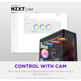 NZXT F120 RGB ventilateur de boîtier Noir, 120 x 120 x 25 mm, PWM