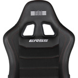 Next Level Racing ERS5 Elite Reclining Seat - édition cuir PU & suédine, Siège de course Noir