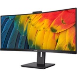 Philips 34B1U5600CH/00 Écran ultra-large incurvé avec station d'accueil USB-C 34" Moniteur UltraWide  Noir, HDMI, DisplayPort, USB-C, RJ-45