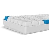 Sharkoon SKILLER SGK50 S2 PBT RGB clavier gaming mécanique Blanc, Layout BE (AZERTY), Gateron G Pro 3.0 Yellow, 96%, Hot-swappable
