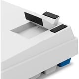 Sharkoon SKILLER SGK50 S2 PBT RGB clavier gaming mécanique Blanc, Layout BE (AZERTY), Gateron G Pro 3.0 Yellow, 96%, Hot-swappable