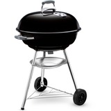 Weber Compact Noir barbecue au charbon de bois Noir, 1 zone(s), Sol, Noir, Rond, Aluminium, 570 x 570 mm