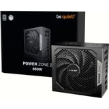 be quiet! Power Zone 2 alimentation modulaire 850 watt Noir, 1x 12V-2x6, 3x PCIe, 80 Plus Platinum, 850 W, 100 - 240 V, 920 W, 50/60 Hz, 10 A, 5 A