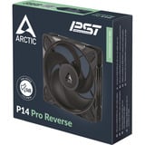 ARCTIC ARCTIC P14 Pro Reverse ventilateur de boîtier Noir, 140 x 140 x 30 mm, PWM, 140 x 140 x 30 mm, PWM
