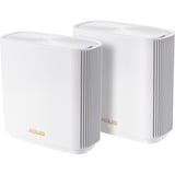 ASUS ZenWiFi XT8 V2 AX6600, Routeur Blanc, 2 pièces