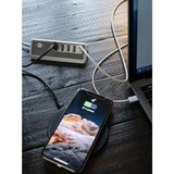 Brennenstuhl Chargeur USB multiple estilo Blanc/en acier inoxydable