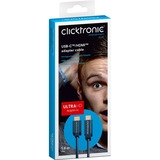 Clicktronic USB-C, Adaptateur 1 mètre