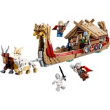 LEGO Marvel - Le drakkar de Thor, Jouets de construction 76208