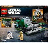 LEGO Star Wars - Le chasseur Jedi de Yoda, Jouets de construction 75360