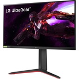 LG UltraGear 27GP850P-B 27" Moniteur gaming  Noir/Rouge, 2x HDMI, 1x DisplayPort, 2x USB-A, 1x USB-B, 180 Hz