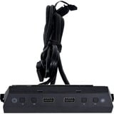 Lian Li LAN216-1X E/S ARGB additionnelles, Panneau avant Noir