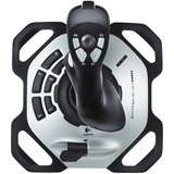 Logitech Extreme 3D Pro, Manette de jeu Noir/Argent