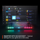 SteelSeries Apex Pro Mini Gen 3 RGB clavier gaming mécanique Noir, Layout US (QWERTY), SteelSeries OmniPoint 3.0, 60%, Double-shot PBT