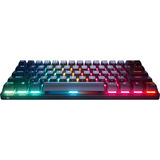 SteelSeries Apex Pro Mini Wireless, clavier gaming Blanc, Layout États-Unis, SteelSeries OmniPoint 2.0, US layout, SteelSeries OmniPoint 2.0, 60%, RGB LED, Double Shot PBT Keycaps