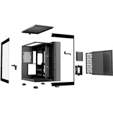 be quiet! Light Base 600 DX boîtier midi tower Noir | 2x USB-A | 1x USB-C | RGB | Verre Trempé