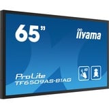 iiyama ProLite TF6539AS-B1AG, Affichage public Noir, Tactile, HDMI, DisplayPort, LAN, Audio, USB, Android 