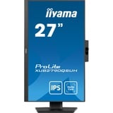 iiyama ProLite XUB2790QSUH-B1 27" Moniteur  Noir, 100Hz, HDMI, DisplayPort, USB, Audio, webcam