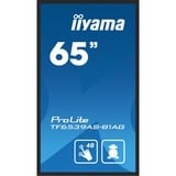 iiyama  64.5" 4K UHD Moniteur tactile  Noir