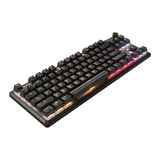 Corsair K70 CORE TKL RGB clavier gaming mécanique Noir, Layout US (QWERTY), Corsair MLX Red v2, 80% (TKL), Hot-swappable, ABS Double shot